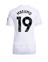 Manchester United Bryan Mbeumo #19 Vieraspaita Naisten 2025-26 Lyhythihainen